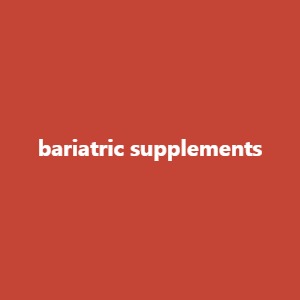 bariatric supplements